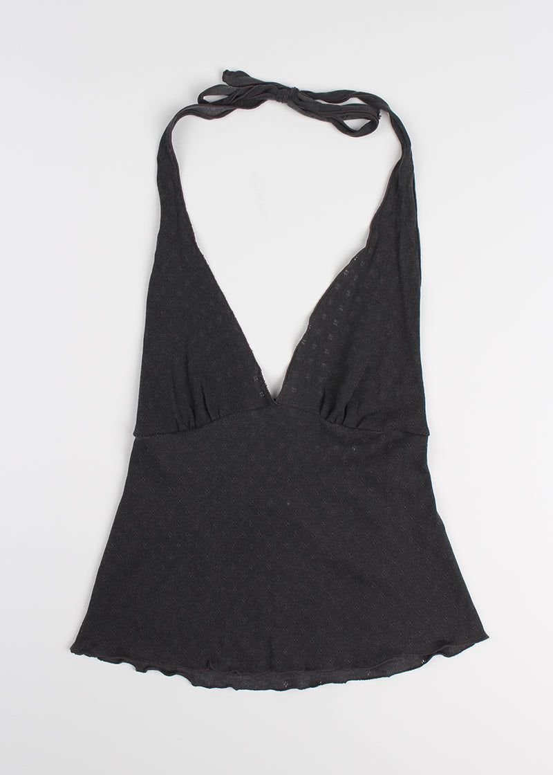 PIG HALTER PUNCHING SLEEVELESS