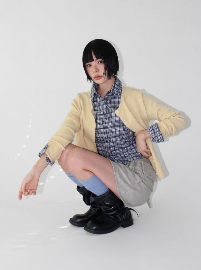 LUPIN CHECK SLIM SHIRT