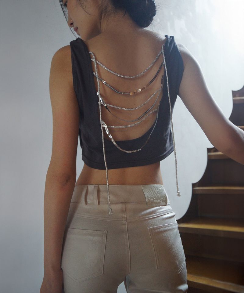 Coated Faux Leather Capri Pants
