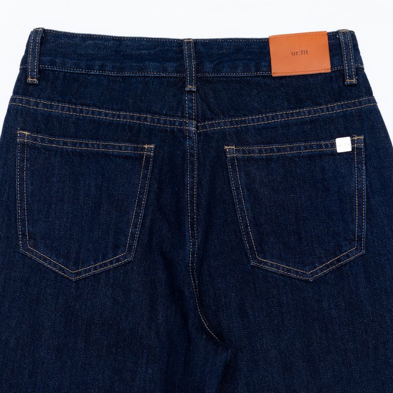 DARK BLUE STANDARD FIT DENIM PANTS code 23003