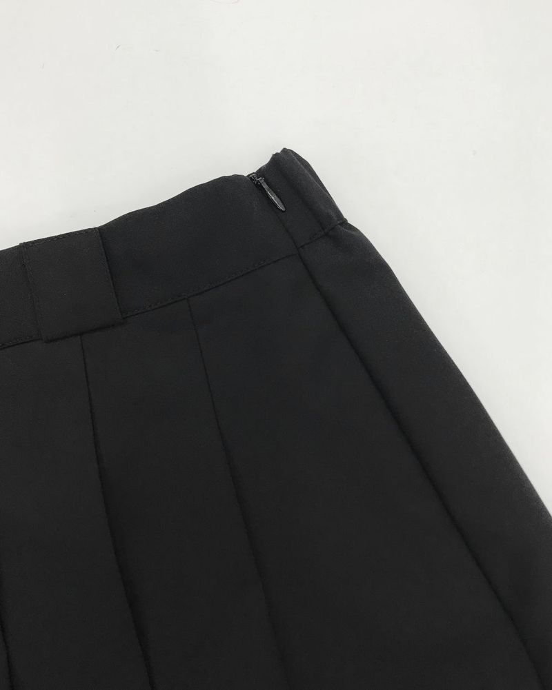 YWD PLEATS SKIRT + BELT (2color)