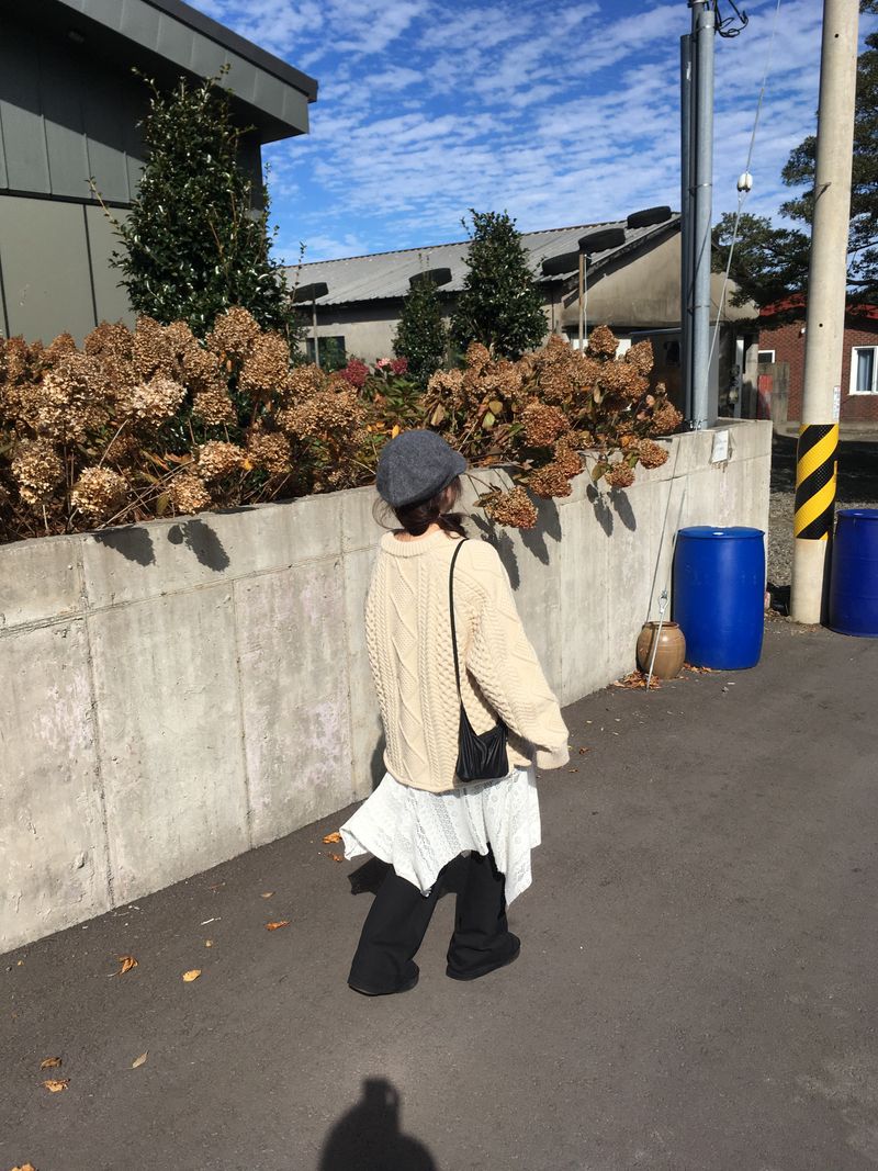 Note cable knitwear