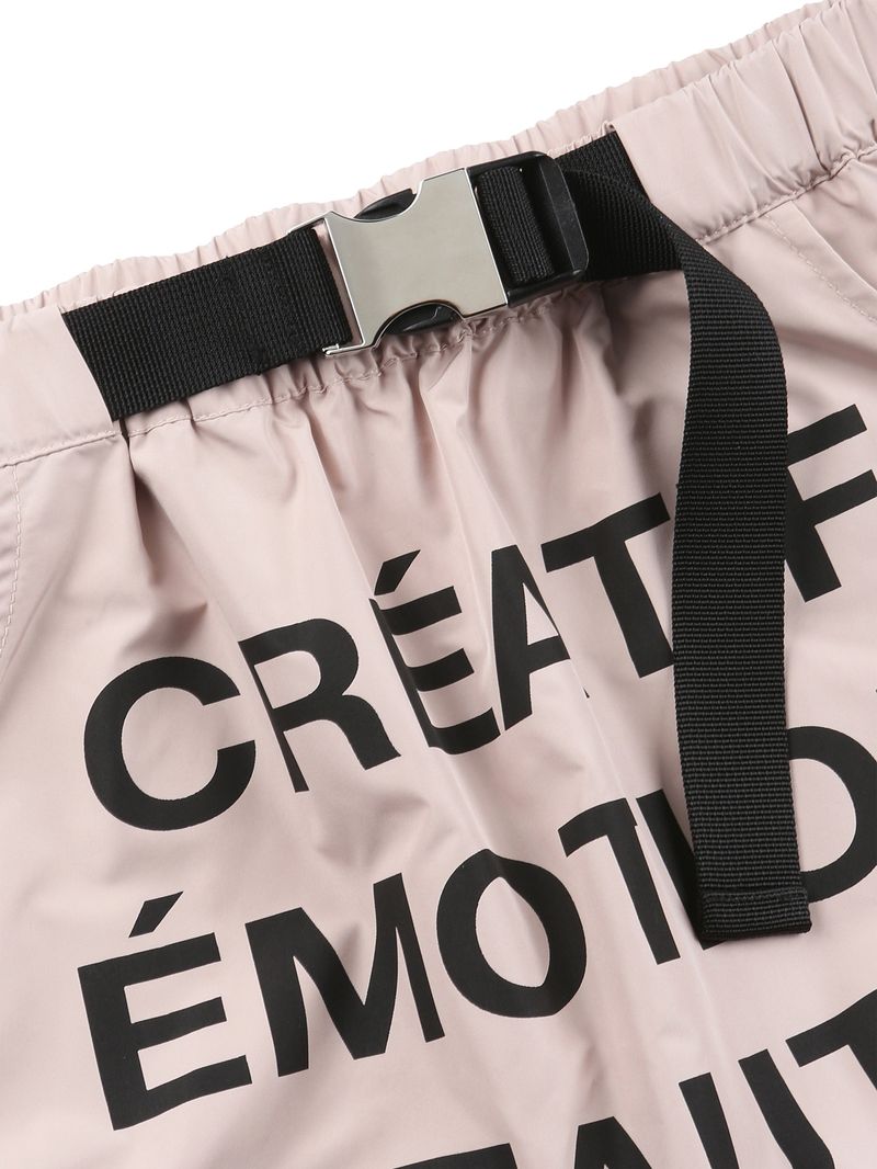 Define Human Detachable Mini Skirt PINK