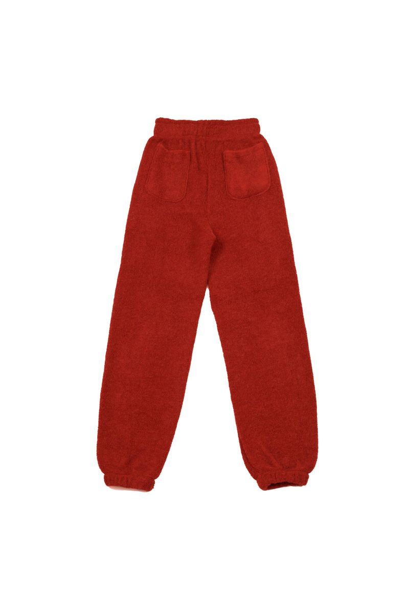 Foggy Jogger wool pants [Red]