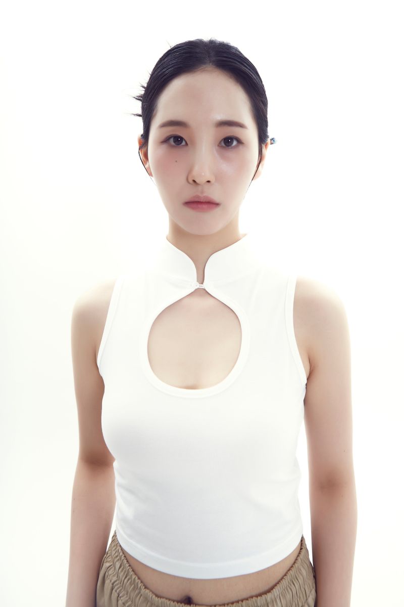 circlecut sleeveless bolero_wh