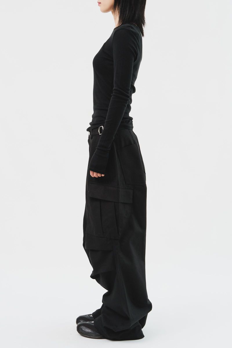 Fair Wide Cargo Pants (2color