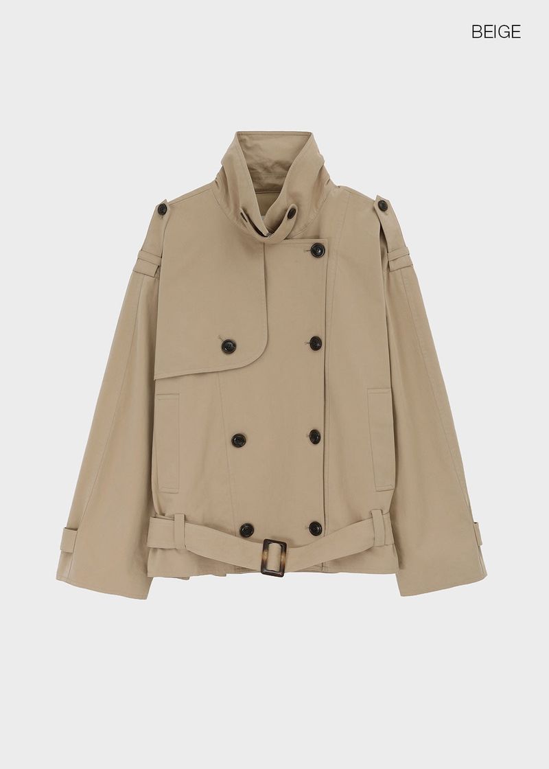 [MADE] Pilot Double-Button Trench Jacket