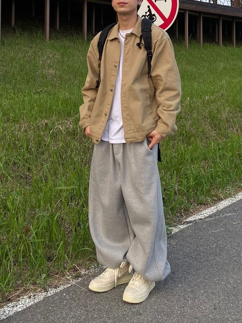 Avang Balloon Sweat Jogger Pants 4C