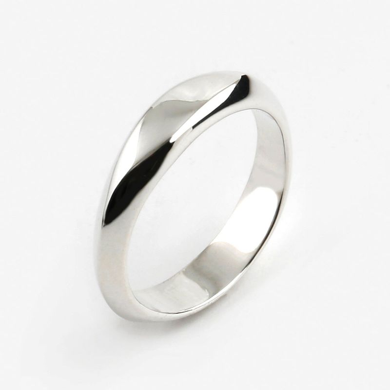 SVR-S615 Sliver 925 Friendship Couple Silver Ring