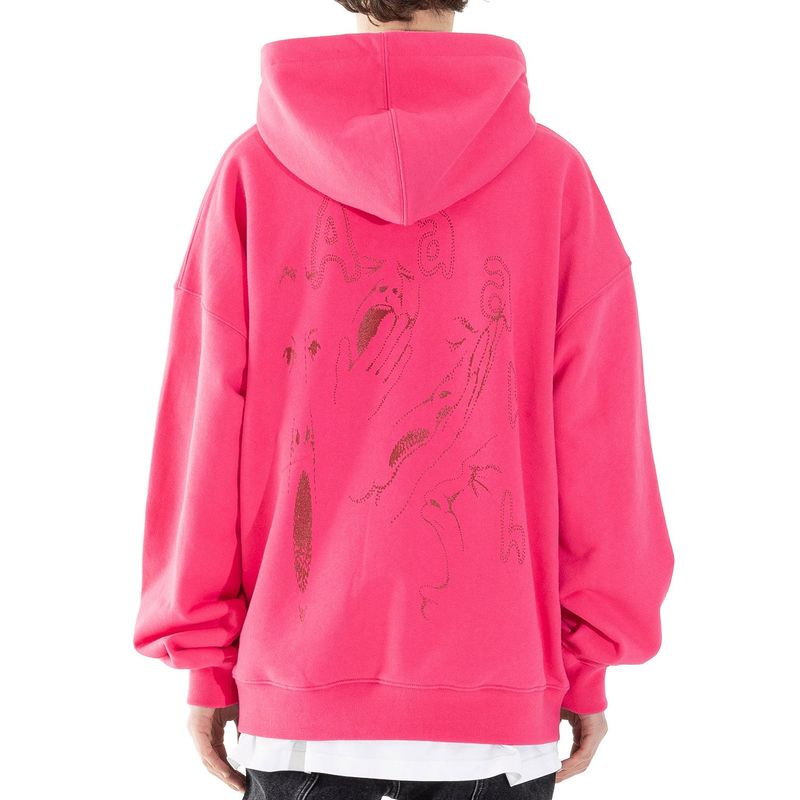 MASSNOUN(マスノウン)の「YAWNING HOODIE MSHHD003-PK(Tops)」