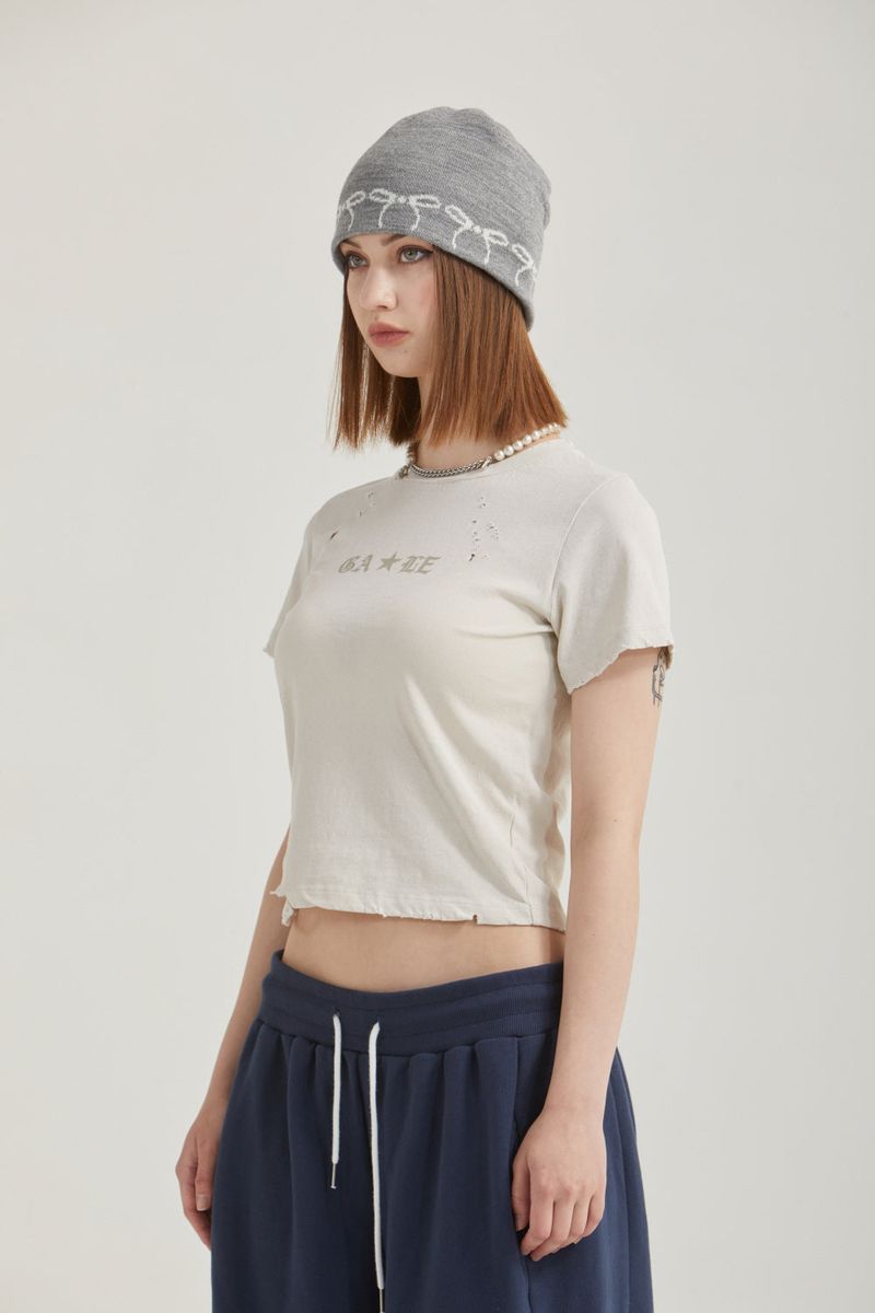 WASHING CRACK T-SHIRT
