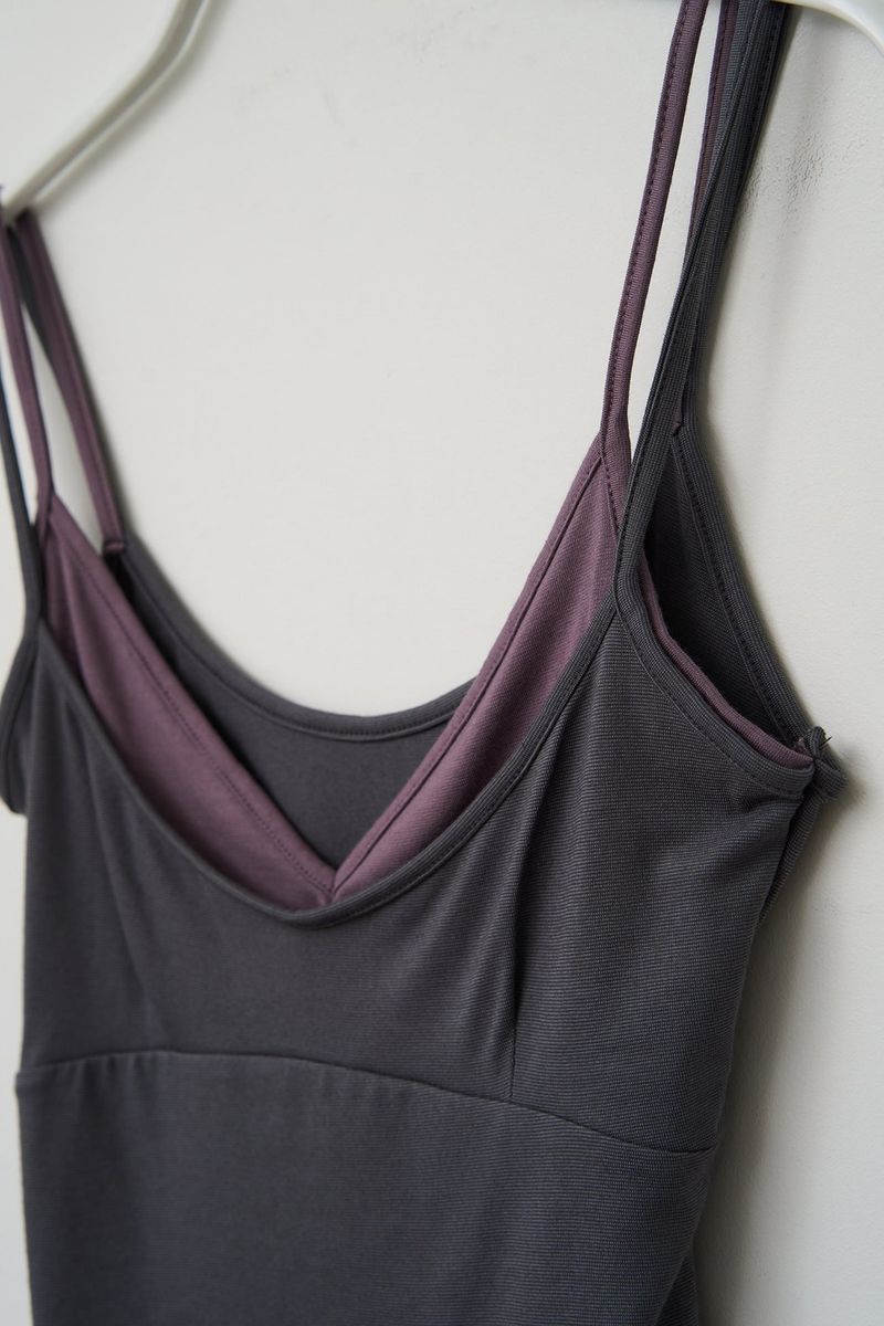 (W) Poy Layered Sleeveless