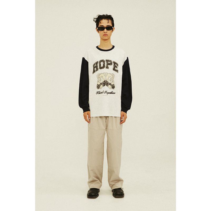 APIECEOFCAKE（ピースオブケイク）の「HTT Crack L/S Tee_Light Gray（Tops）」