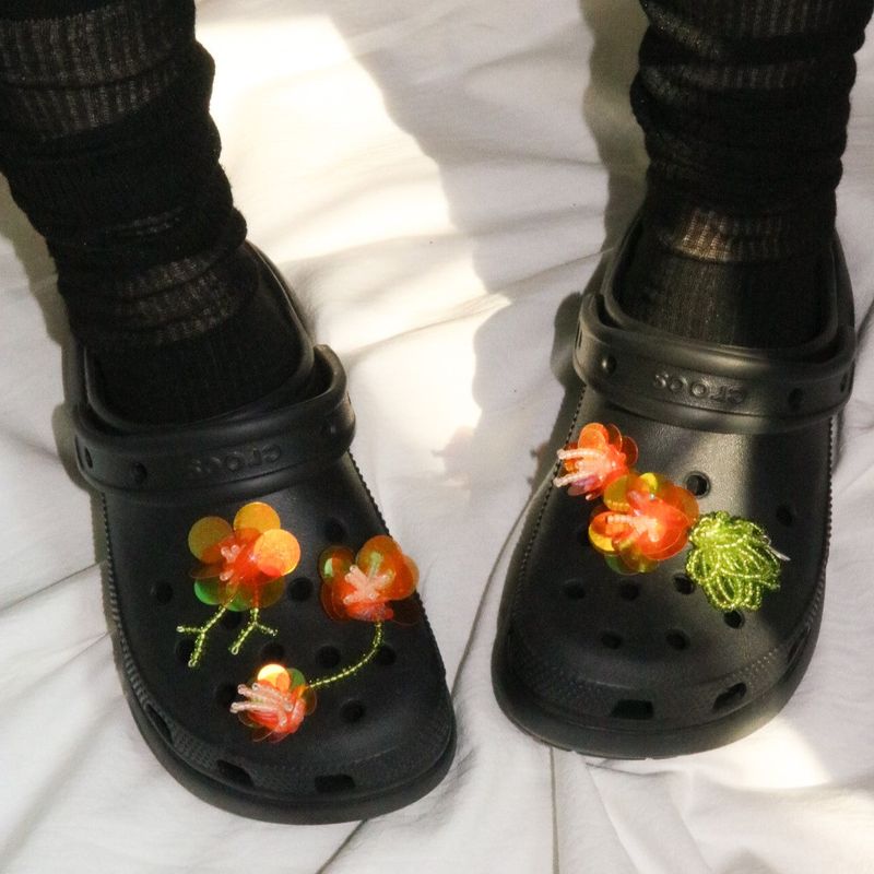 【MADE】trumpet creeper shoe charm (6pcs)