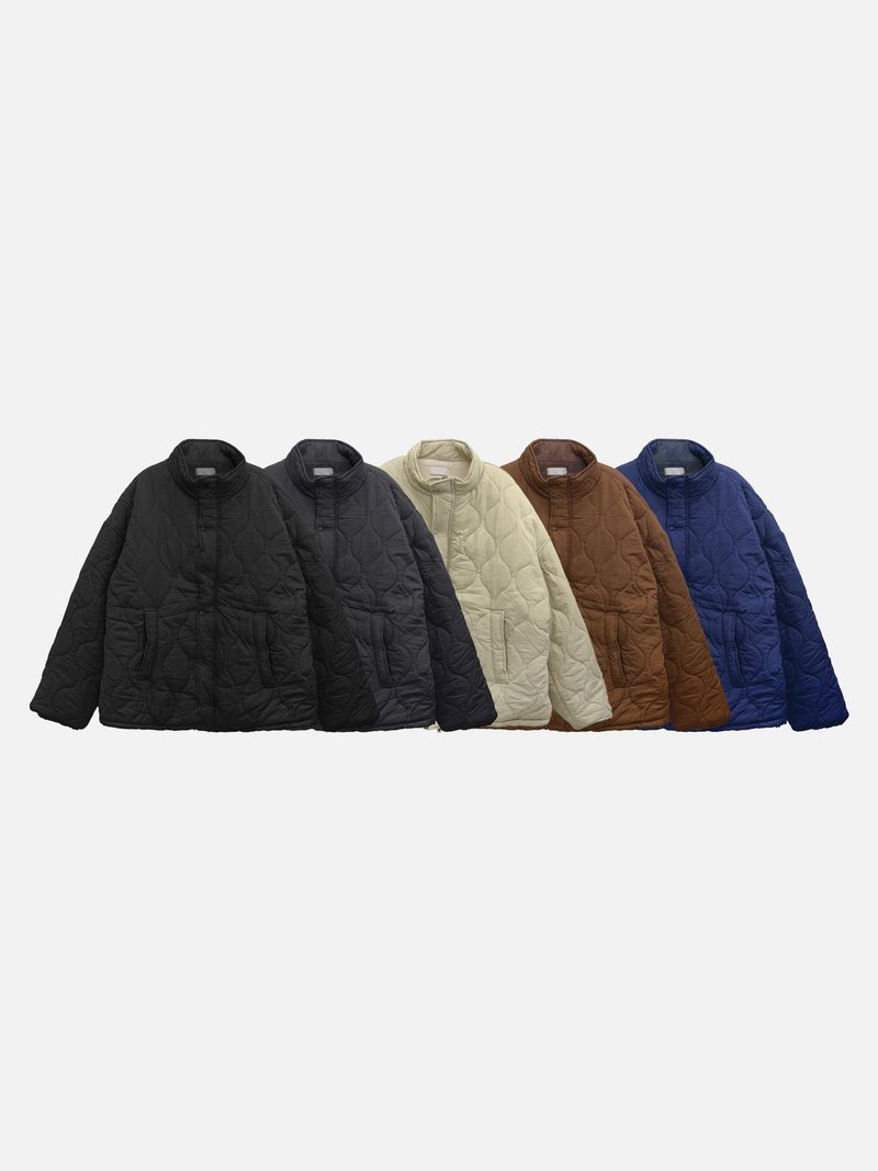 Teddy Warm Quilted Padded Jumper (5c)