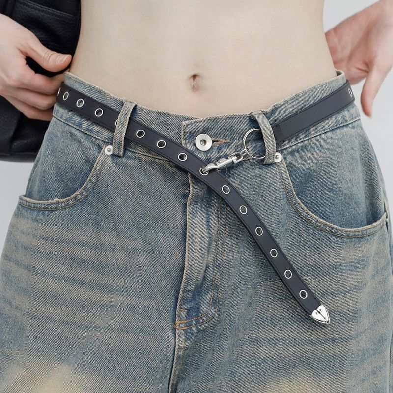 Trea eyelet keyring belt