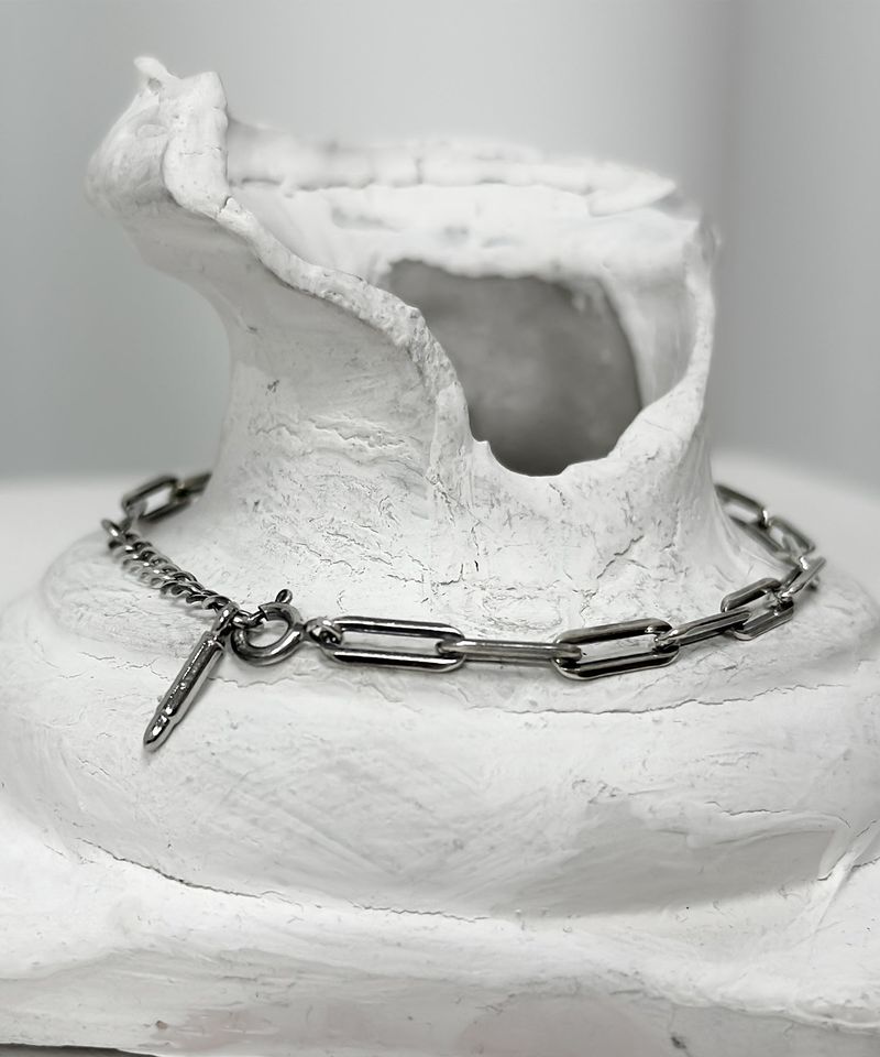 BLESSED BULLET（ブレスドブレット）の「[sv925]square chain bracelet（Accessories）」