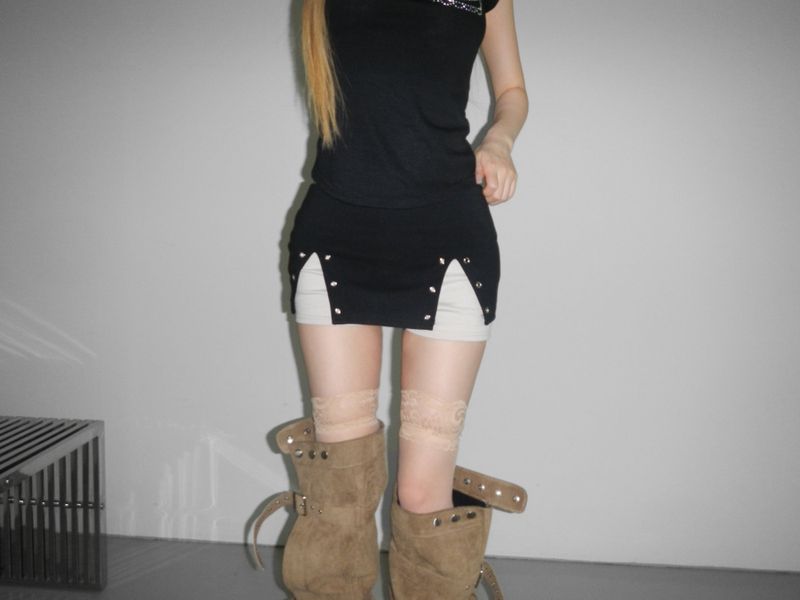 eyelet skpt(3 color)