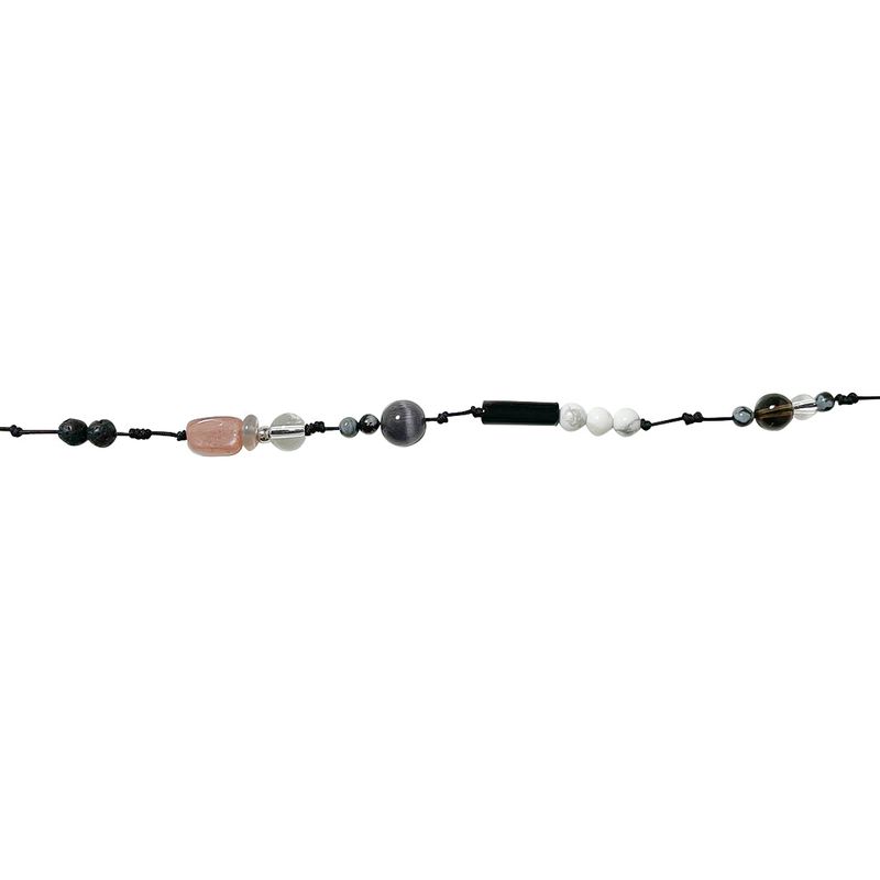 Orbit gemstone bracelet