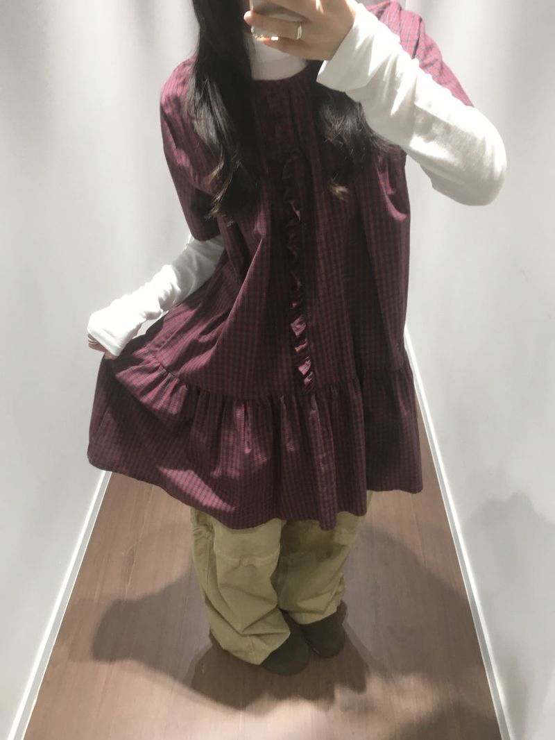 Coats check dress (2color)