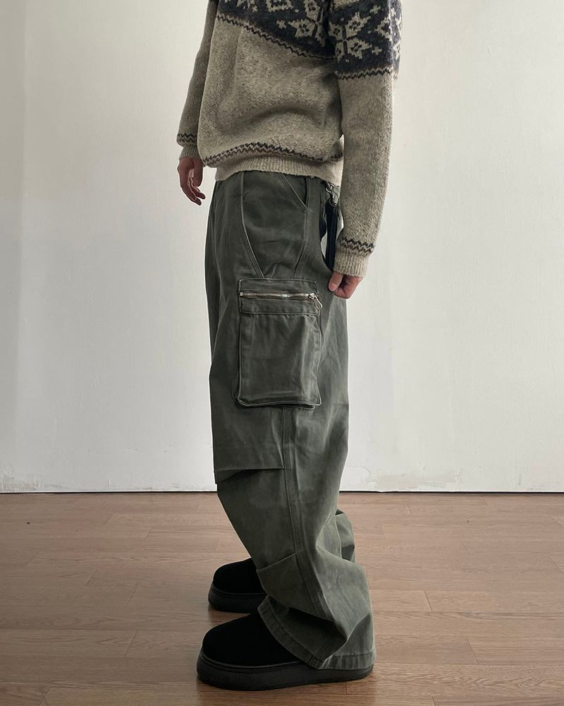 Stick Pigment Cargo Pants