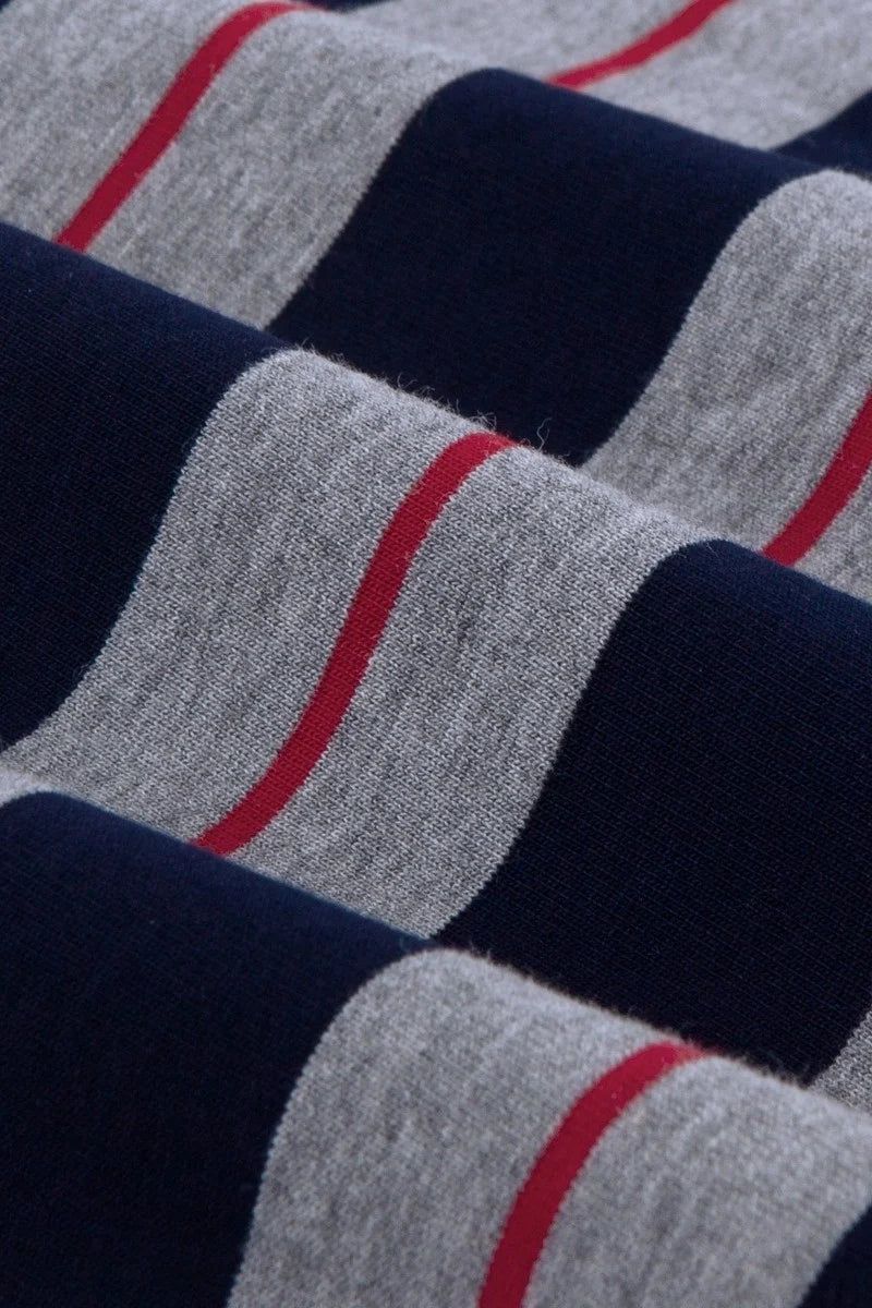 Heavyweight Striped Pocket Tee