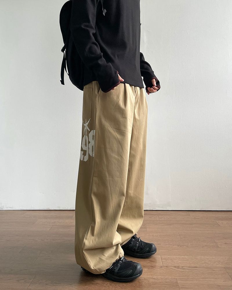 Tork Print Cotton Pants