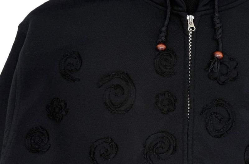 FLORAL JUMPER IN BLACK