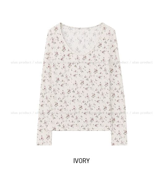 Mohen Flower Jacquard Long Sleeve