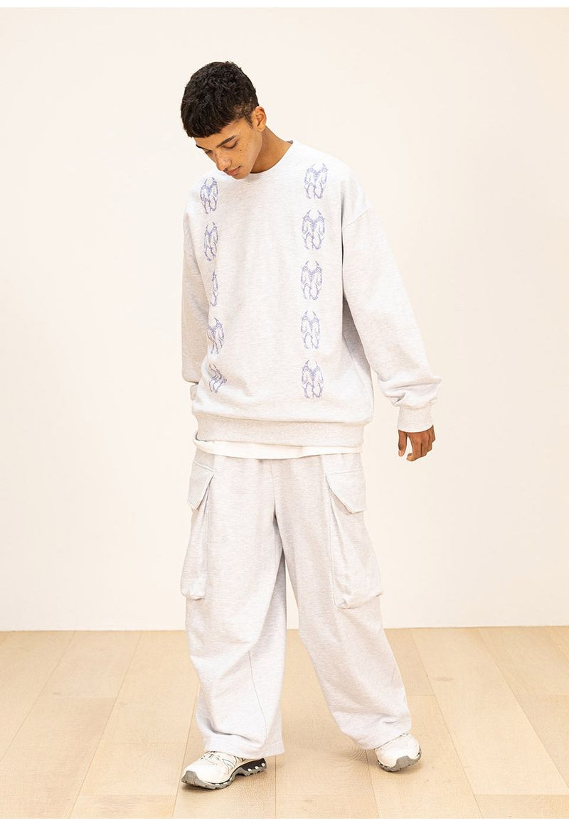 MN BONE OVERSIZED SWEAT SHIRTS