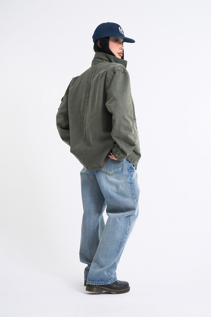 Milk Semi-Wide Denim Pants