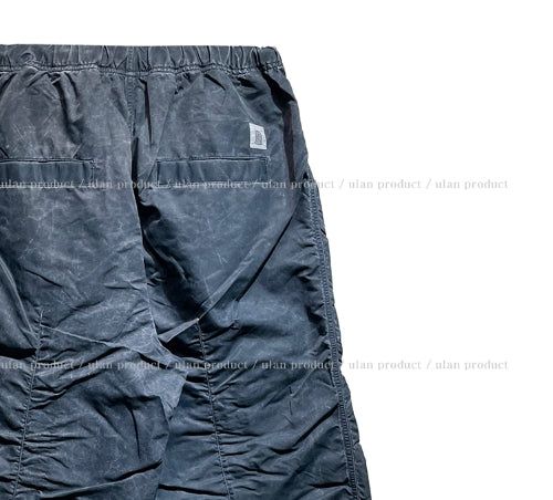 Piper shirring nylon jogger pants