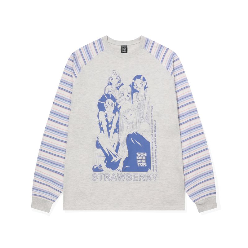 Strawberry EP1 Raglan LS-T [Oatmeal]