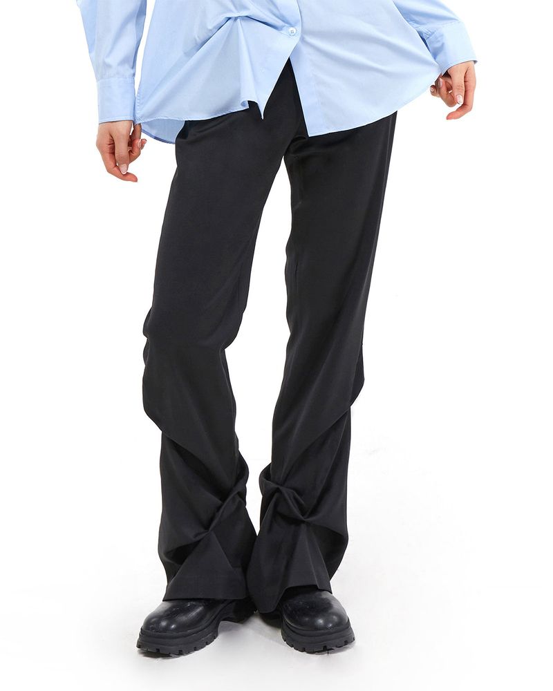 DOZI - Slim Trousers _ Black