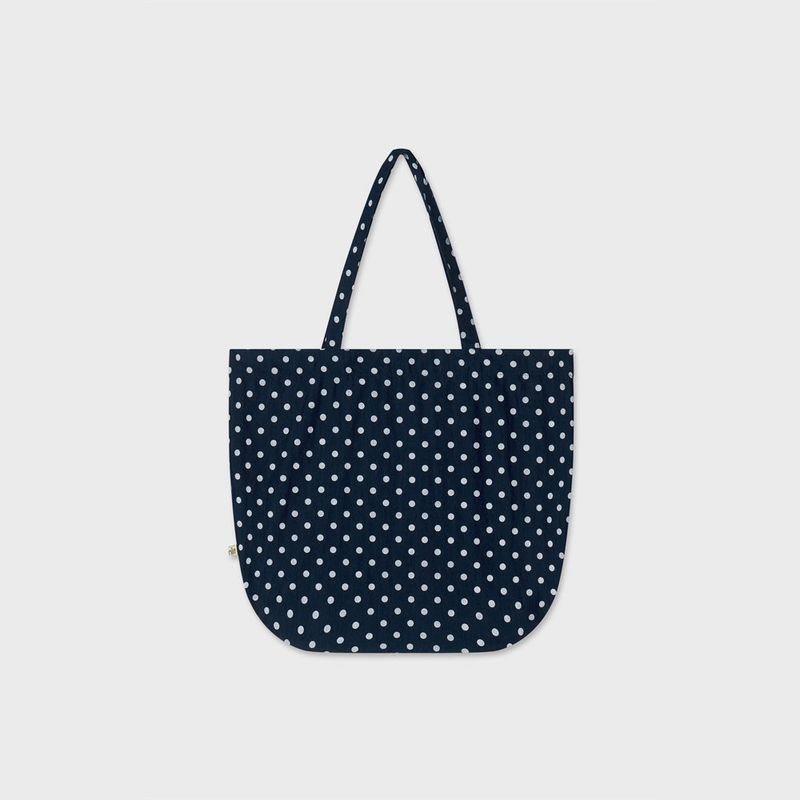 GRAPHIC DOT ECO BAG (NAVY)