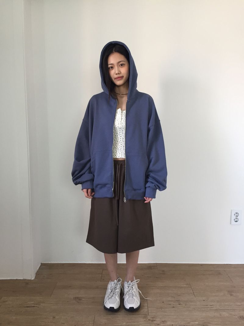 Weekly Essential Zip-Up Hoodie (5color)