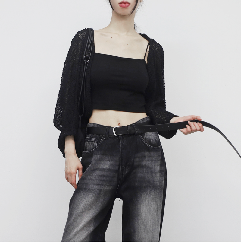 Tean see-through bolero