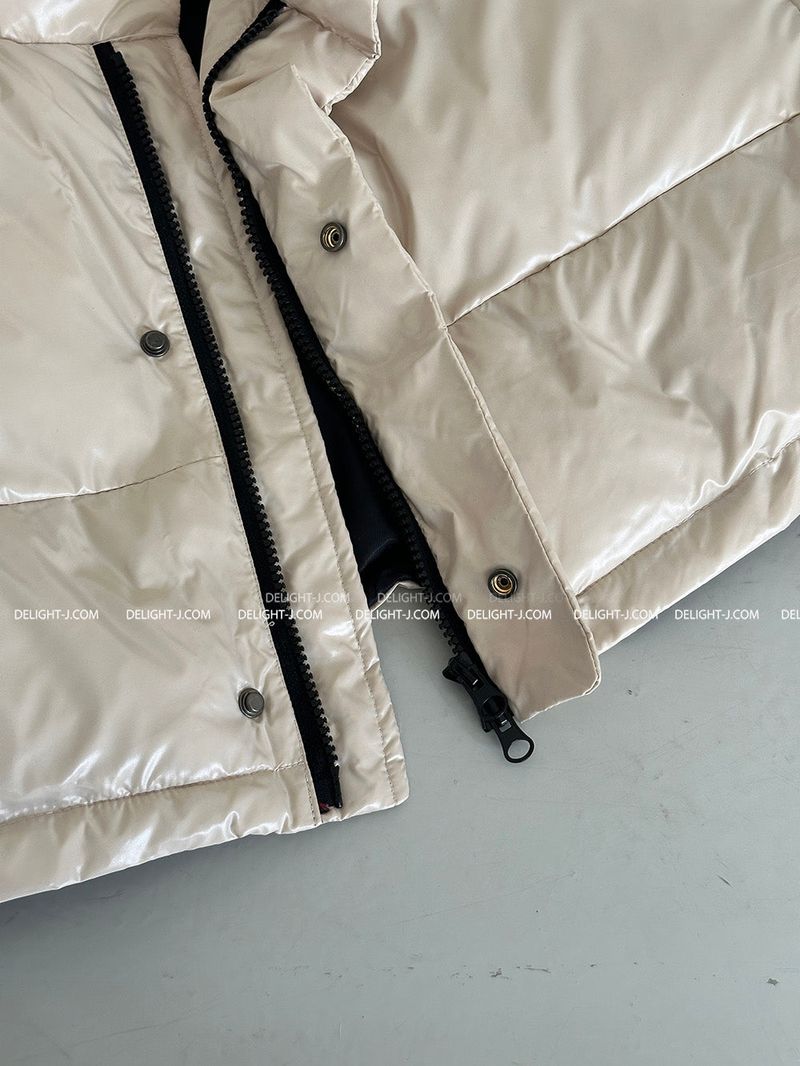 Crop cropped wellon short padded coat
