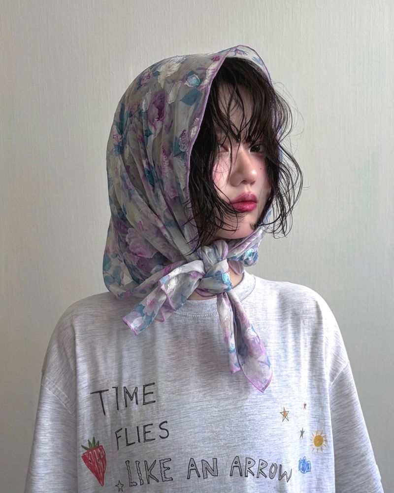 Glimmer Sorbet Scarf