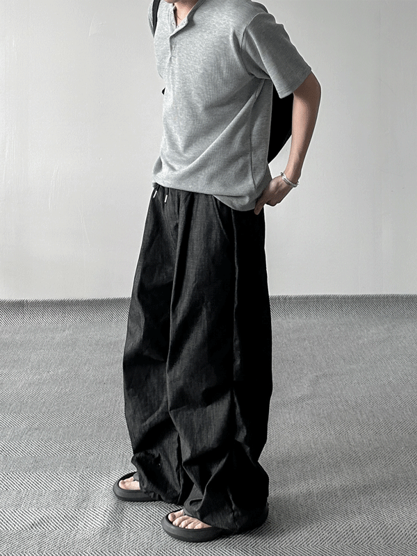 WHAT A LOOK（ワット ア ルック）の「Nonfade Dat wide denim（Pants）」