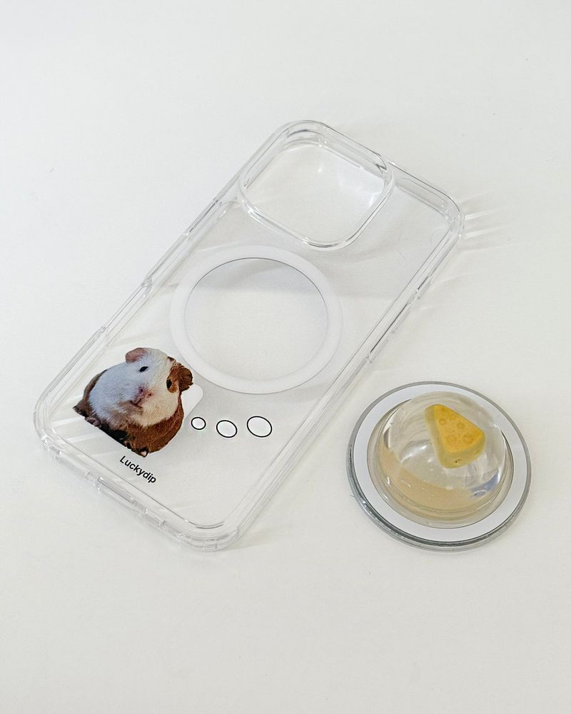 [MADE] [magsafe] guinea pig jelly hard iphone case