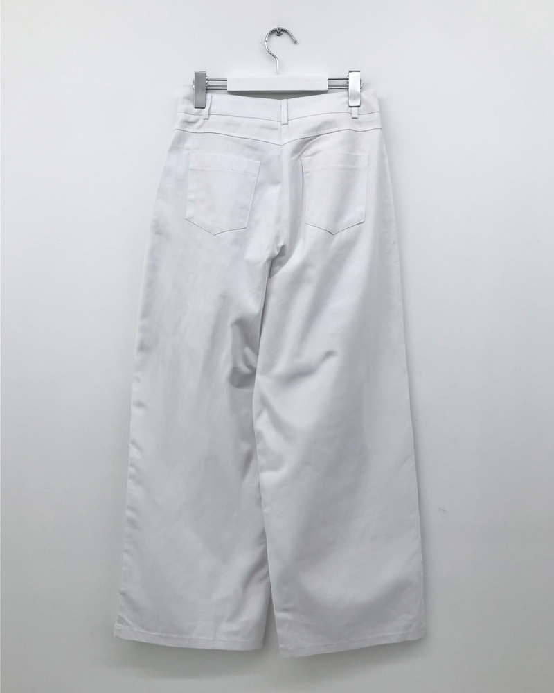 テッド ピンタック タブ パンツ (3color)