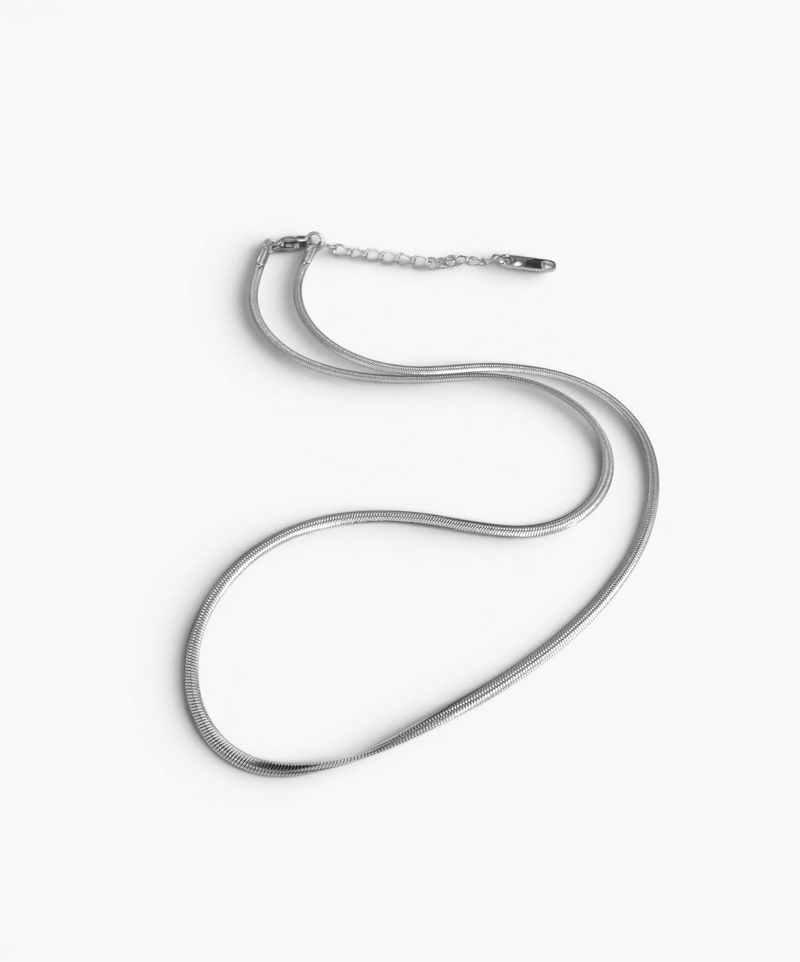 surgical stainless steel chain necklace_CLEF Snake Chain NEC