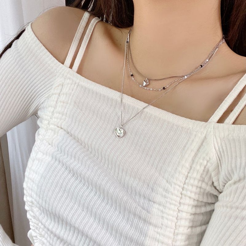 Black Swan Layered Necklace