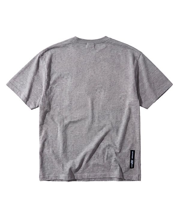 LB Burger Challenge Washed Tee (Grey)