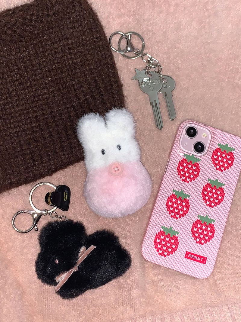 Blanket Bunny Kkongkkong Doll Keyring