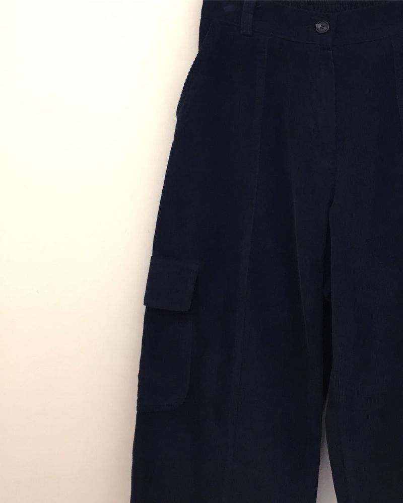 Corduroy Pintuck Cargo Pants (3color)