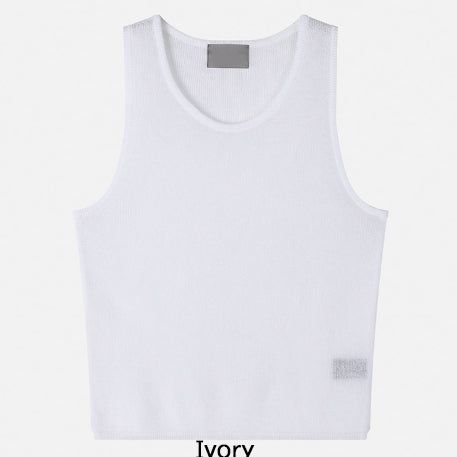 Soft Rib Sleeveless Knit