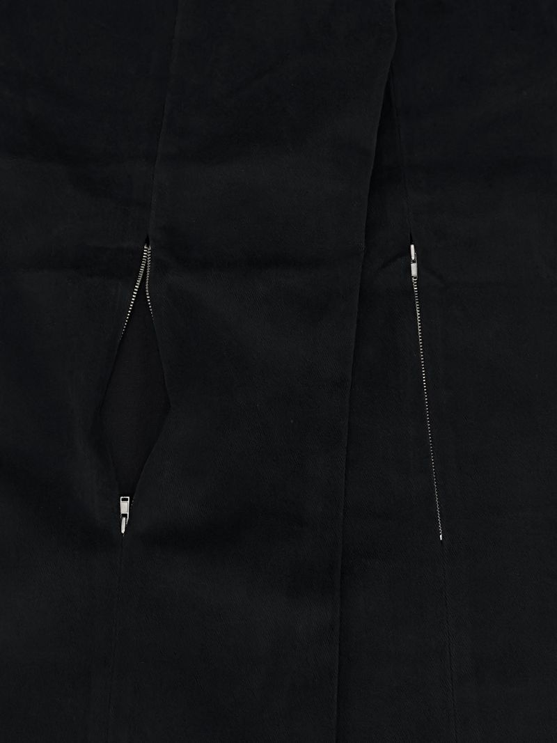 dying cutting zipper pants