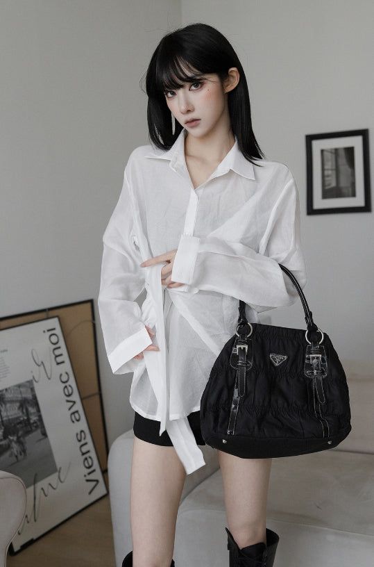 Soft Heather Loose Shirt